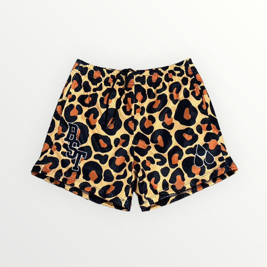 Cheetah Mesh Shorts
